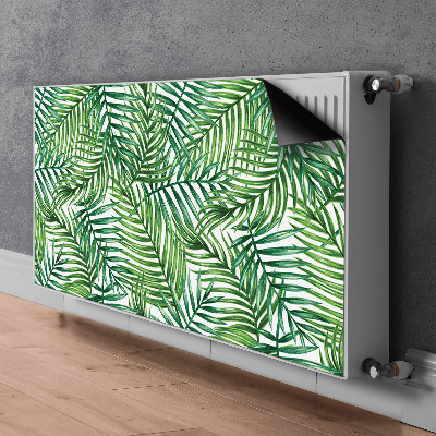 Magnetisk radiatorkåpa Exotiska löv