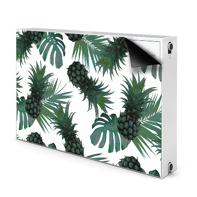 Magnetiskt radiatorskydd Gröna ananas