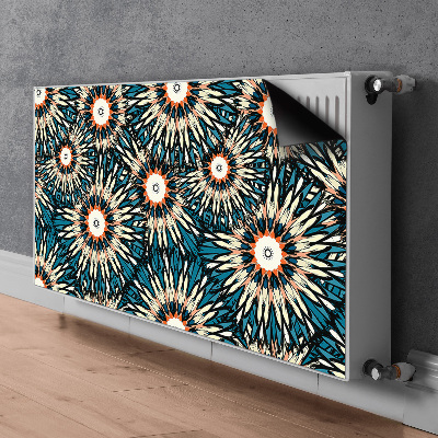 Magnetiskt radiatorskydd Vacker mandala