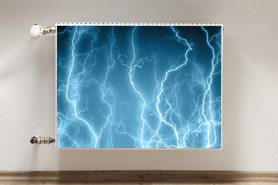 Magnetiskt radiatorskydd Blå blixtar