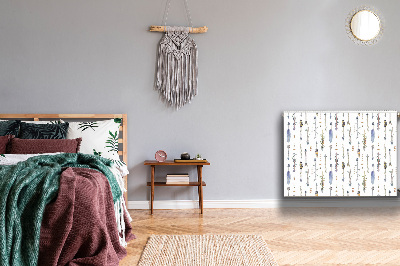 Magnetisk radiatorkåpa Boho pilar