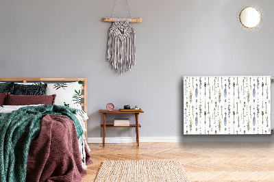 Magnetisk radiatorkåpa Boho pilar