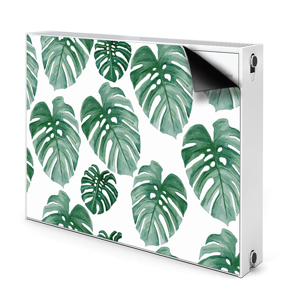 Magnetiskt radiatorskydd Monstera lämnar