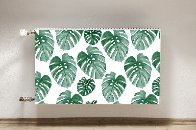 Magnetiskt radiatorskydd Monstera lämnar