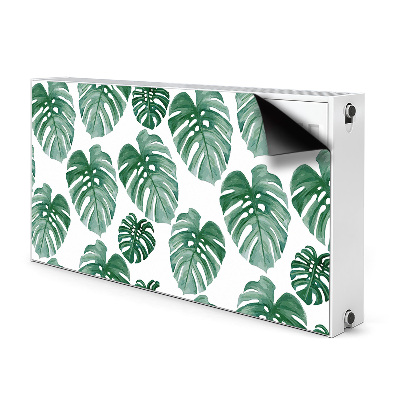 Magnetiskt radiatorskydd Monstera lämnar