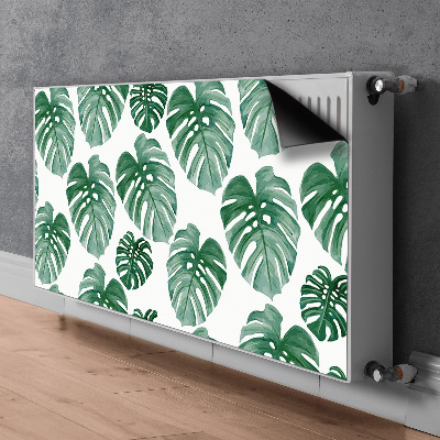 Magnetiskt radiatorskydd Monstera lämnar