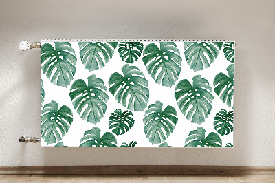 Magnetiskt radiatorskydd Monstera lämnar