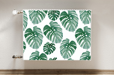 Magnetiskt radiatorskydd Monstera lämnar