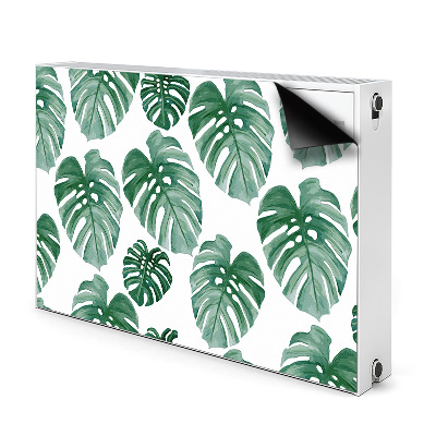 Magnetiskt radiatorskydd Monstera lämnar