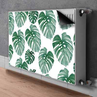 Magnetiskt radiatorskydd Monstera lämnar