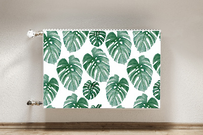 Magnetiskt radiatorskydd Monstera lämnar