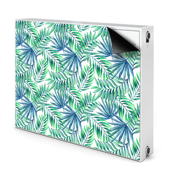 Magnetiskt radiatorskydd Målade blad