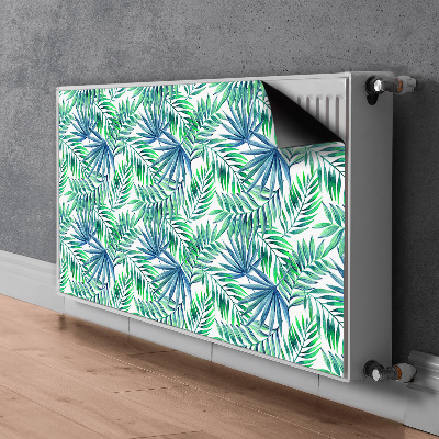 Magnetiskt radiatorskydd Målade blad