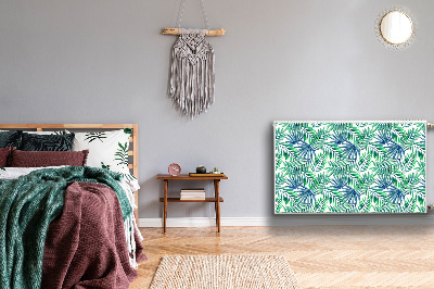 Magnetiskt radiatorskydd Målade blad