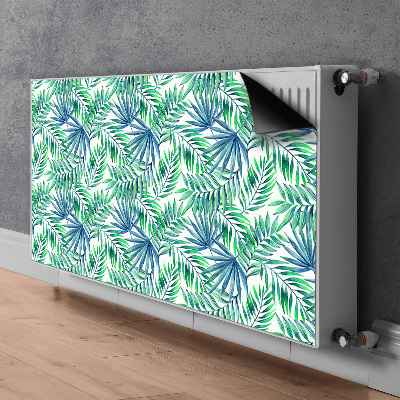 Magnetiskt radiatorskydd Målade blad