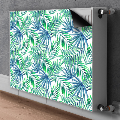 Magnetiskt radiatorskydd Målade blad