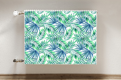 Magnetiskt radiatorskydd Målade blad