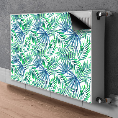 Magnetiskt radiatorskydd Målade blad