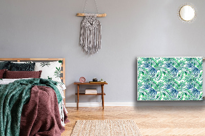 Magnetiskt radiatorskydd Målade blad