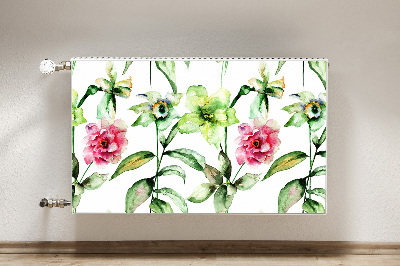 Magnetisk radiatorkåpa Vårblommor