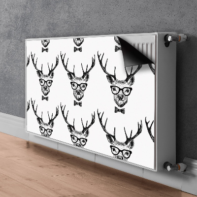 Magnetisk radiatorkåpa Rådjursteckning