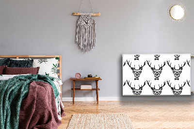 Magnetisk radiatorkåpa Rådjursteckning
