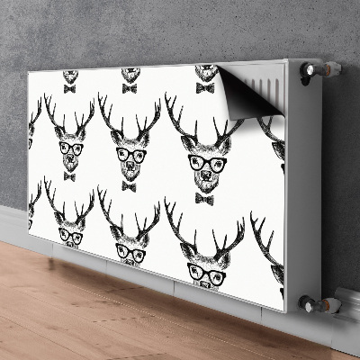 Magnetisk radiatorkåpa Rådjursteckning