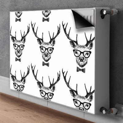 Magnetisk radiatorkåpa Rådjursteckning