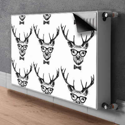 Magnetisk radiatorkåpa Rådjursteckning