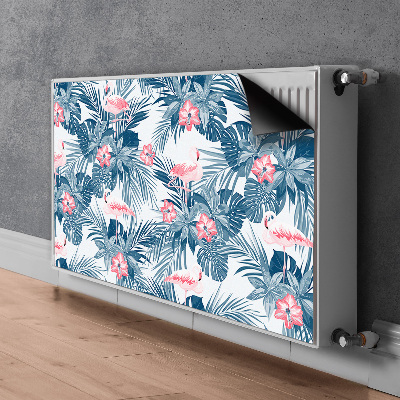 Magnetisk radiatorkåpa Tropiska fåglar