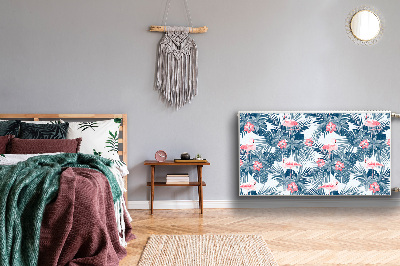 Magnetisk radiatorkåpa Tropiska fåglar