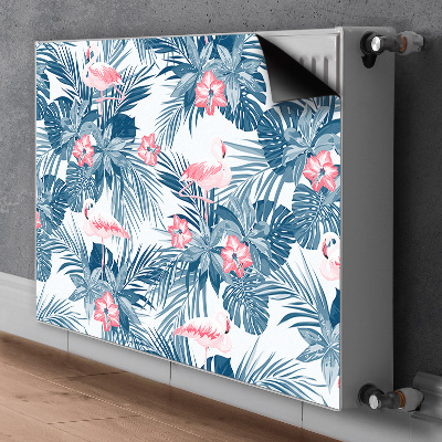 Magnetisk radiatorkåpa Tropiska fåglar