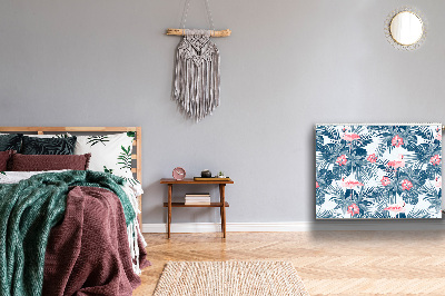 Magnetisk radiatorkåpa Tropiska fåglar