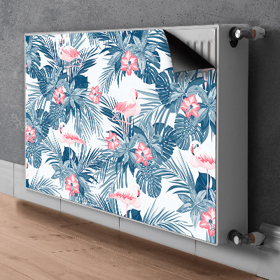 Magnetisk radiatorkåpa Tropiska fåglar