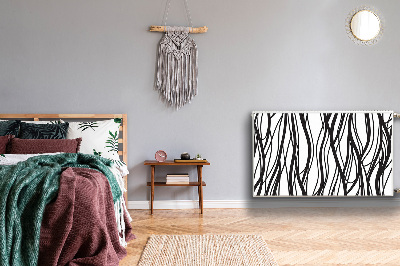 Magnetiskt radiatorskydd Vågiga linjer