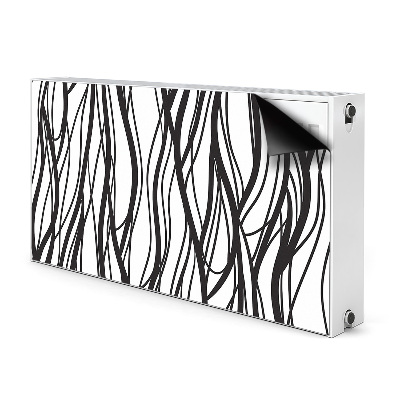 Magnetiskt radiatorskydd Vågiga linjer