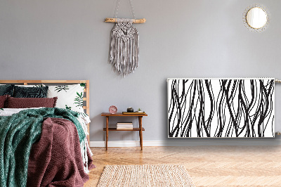 Magnetiskt radiatorskydd Vågiga linjer