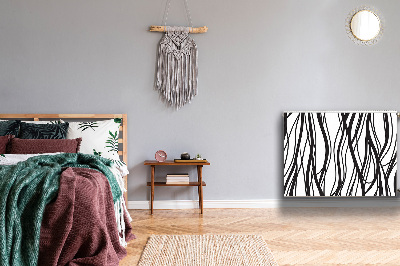 Magnetiskt radiatorskydd Vågiga linjer