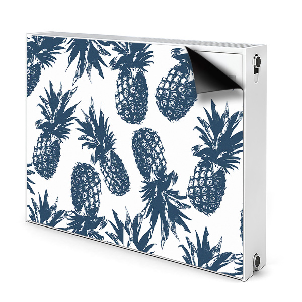 Magnetisk radiatorkåpa Grå ananas