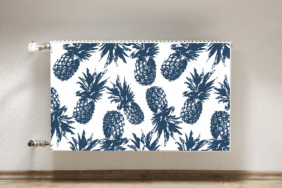 Magnetisk radiatorkåpa Grå ananas