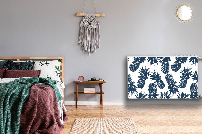 Magnetisk radiatorkåpa Grå ananas