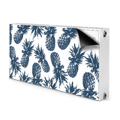 Magnetisk radiatorkåpa Grå ananas