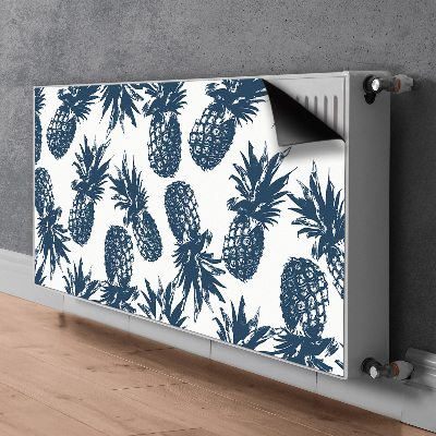 Magnetisk radiatorkåpa Grå ananas