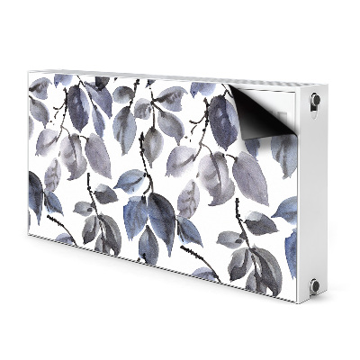 Magnetisk radiatorkåpa Grå grenar