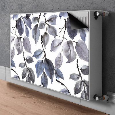 Magnetisk radiatorkåpa Grå grenar