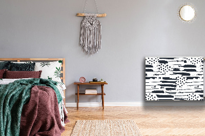 Magnetisk radiatorkåpa Abstrakt målning