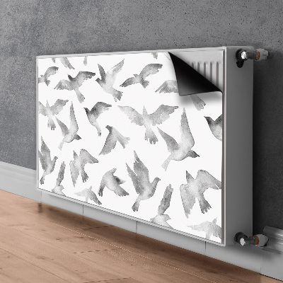 Magnetiskt radiatorskydd Flygande fågel