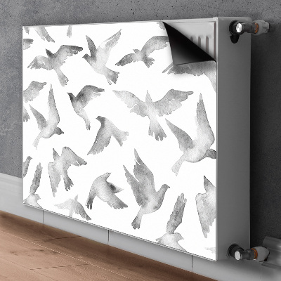 Magnetiskt radiatorskydd Flygande fågel