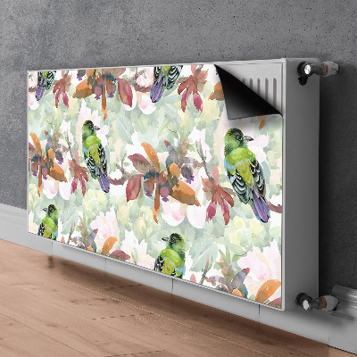 Magnetiskt radiatorskydd Exotiska fåglar