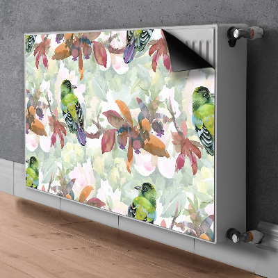 Magnetiskt radiatorskydd Exotiska fåglar